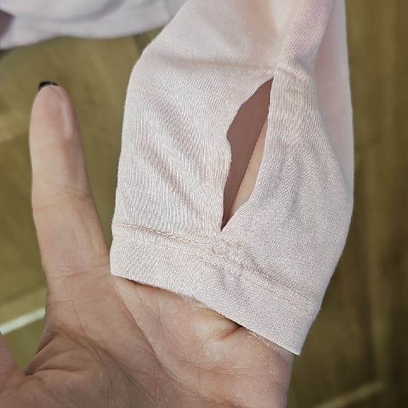 Max Studio Blush Pink Long Sleeve Top - Picture 4 of 10